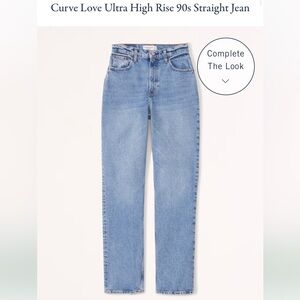 Abercrombie Curve Love Jeans